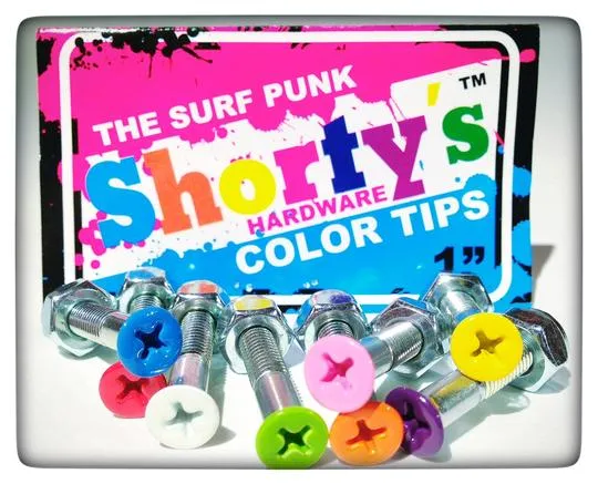 Shorty's Color Phillips Head Hardware 1" ( Multiple Styles)