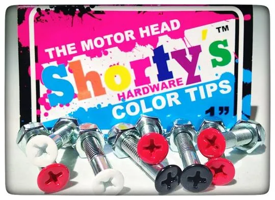 Shorty's Color Phillips Head Hardware 1" ( Multiple Styles)