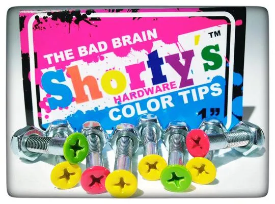 Shorty's Color Phillips Head Hardware 1" ( Multiple Styles)