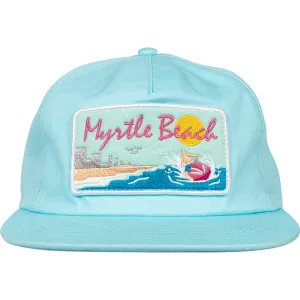 SKATE MENTAL SNAPBACK MYRTLE BEACH CAROLINA BLUE