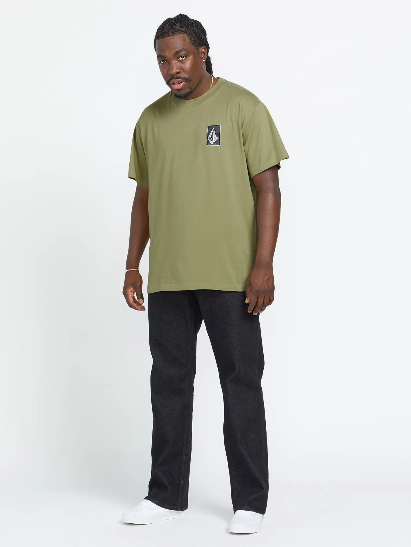 Skate Vitals Originator Short Sleeve Tee - Thyme Green