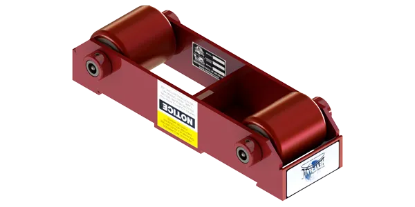 Slim Straight Line Skate HST-5-P | 2.5 Ton Capacity - Polyurethane Rollers