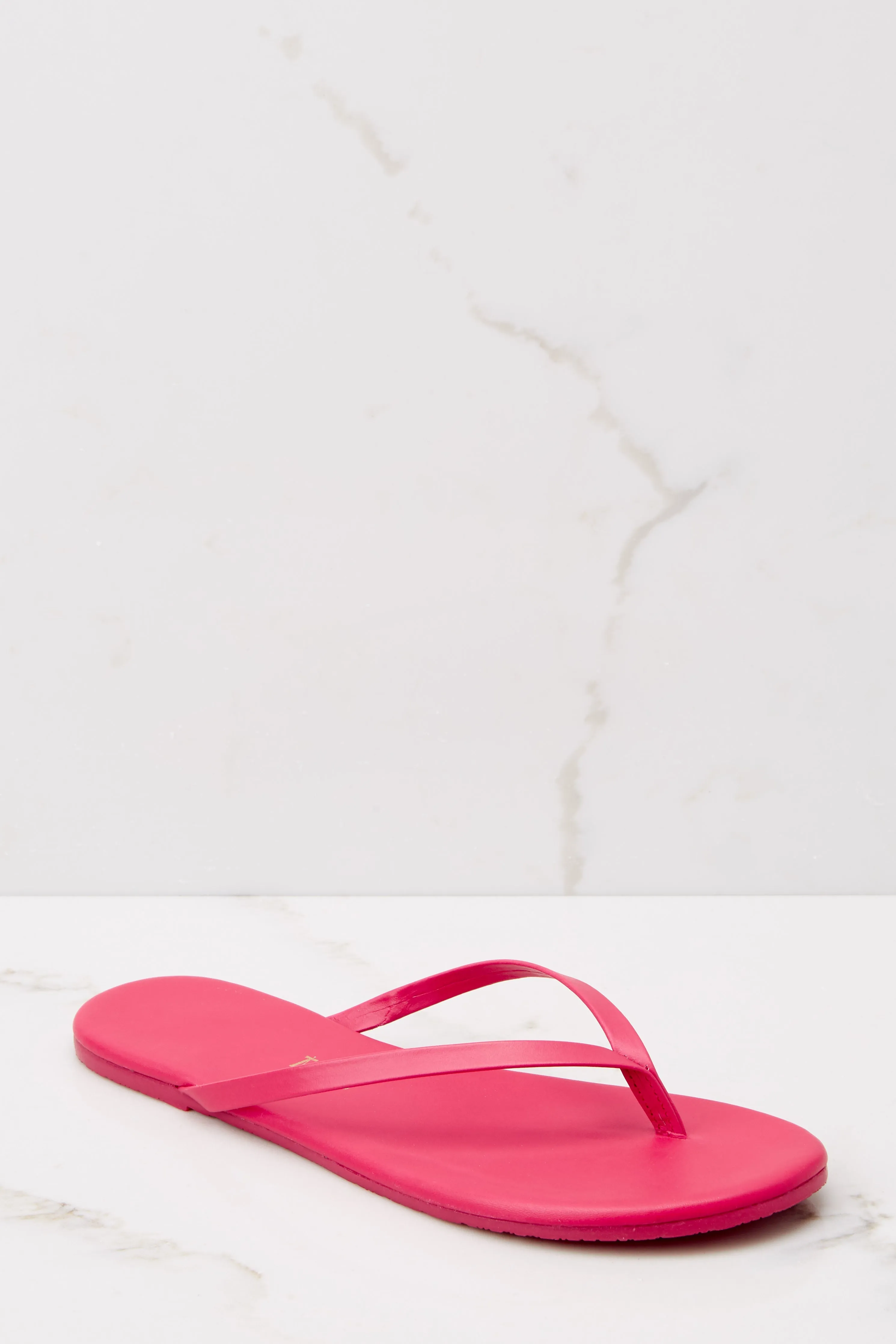 Solids Cerise Sandals