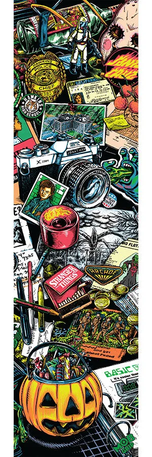 Stanger Things Collage Season 2 Grip tape Sheet 9x33