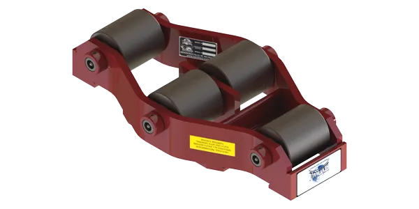 Tilt Type Rigid Utility Skate HUM-HD-30 | 15 Ton Capacity - Steel Rollers