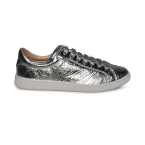 UGG Milo Metallic Silver Sneakers - Women's