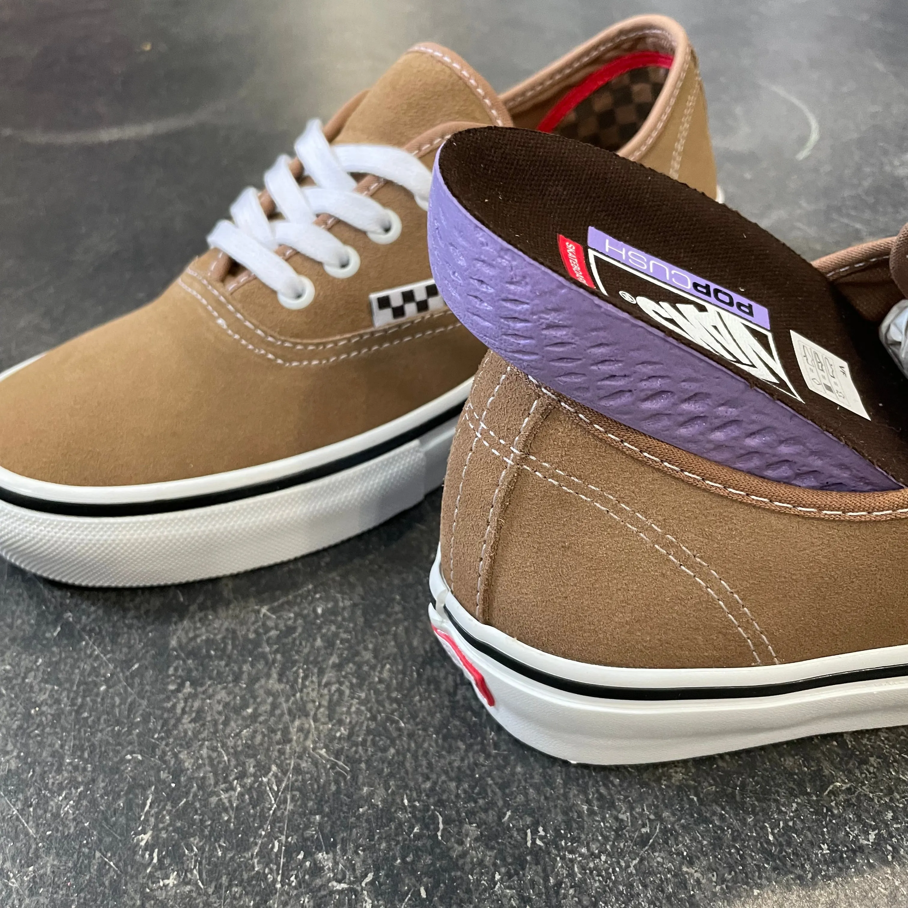 Vans Skate Authentic Tobacco Suede