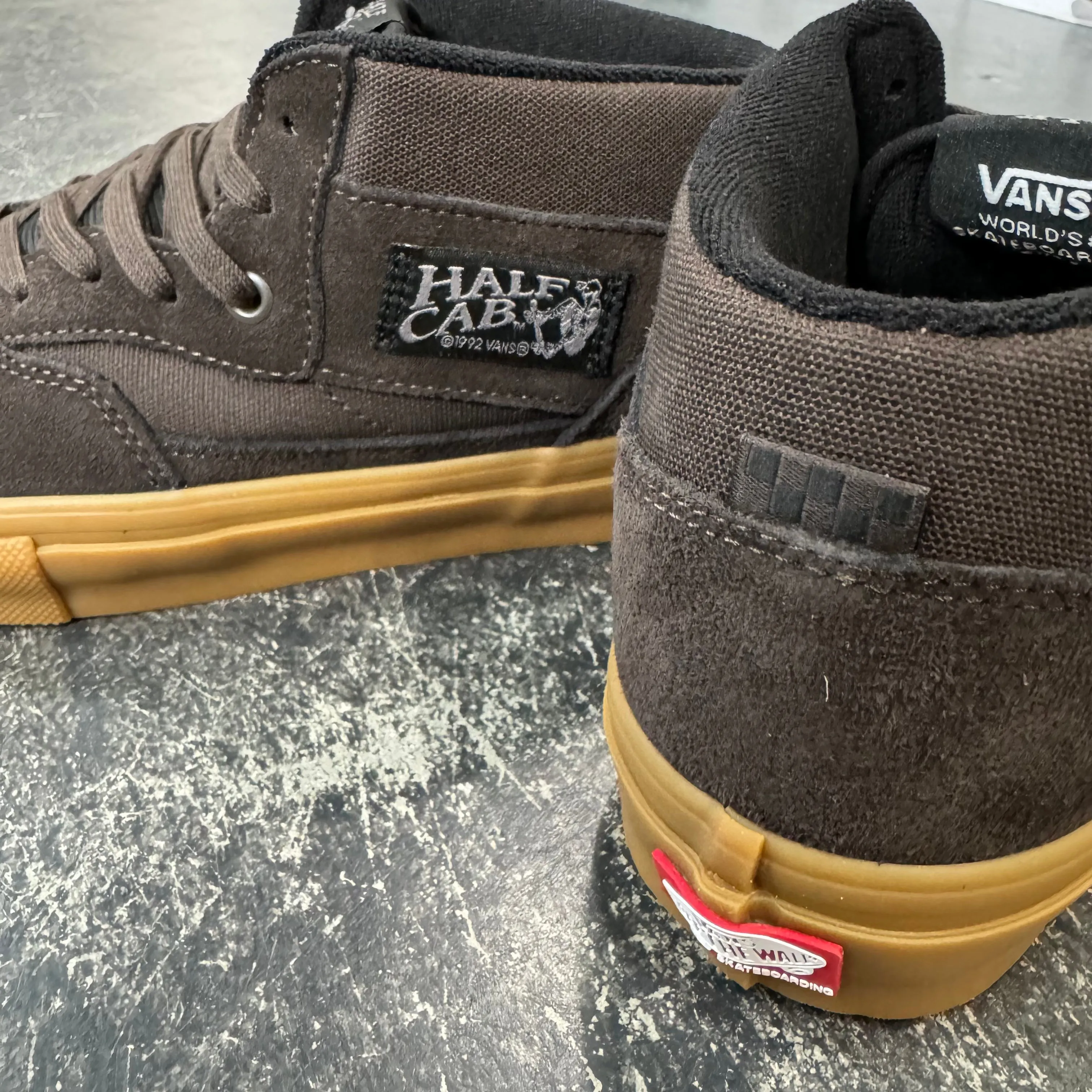 Vans Skate Half Cab Brown/Gum