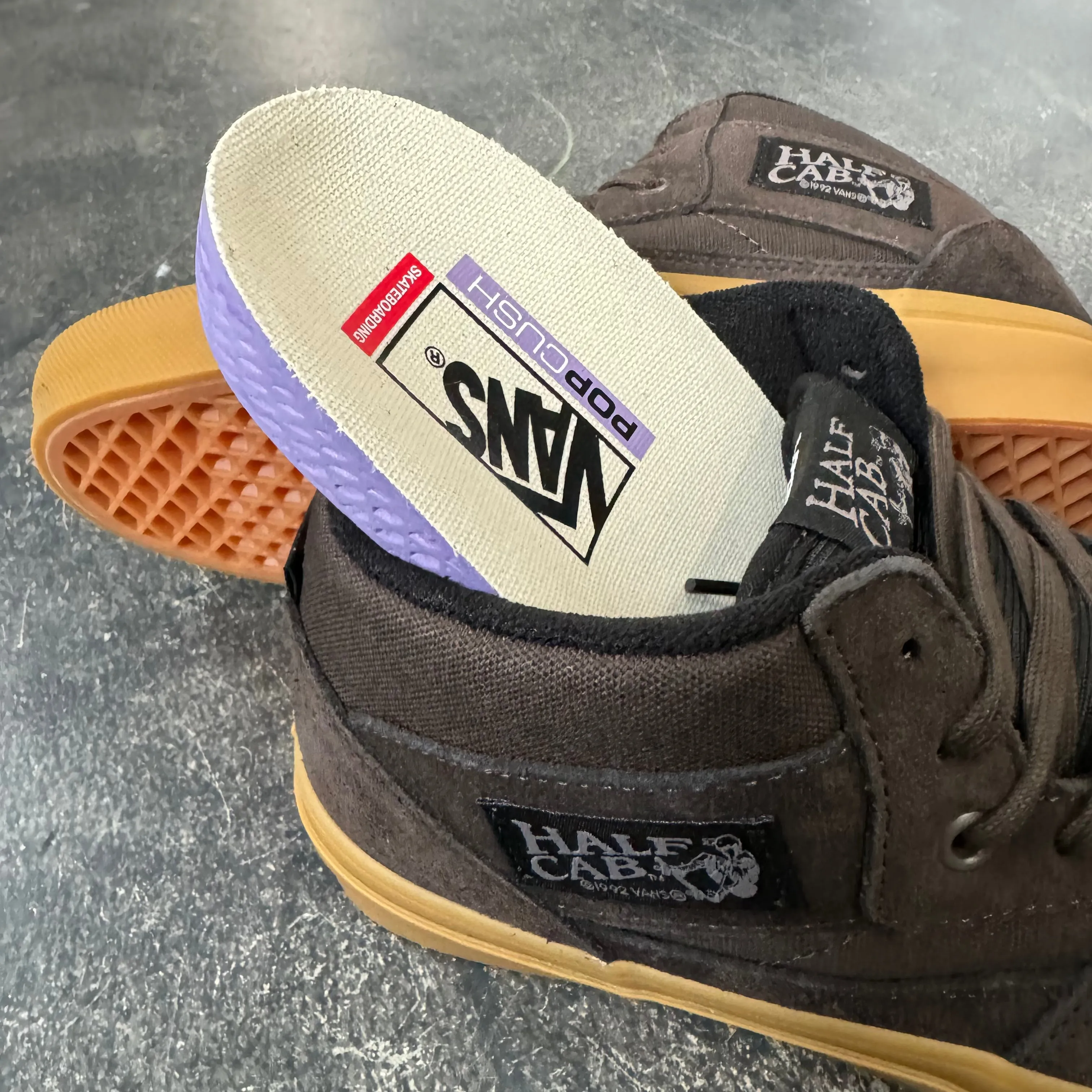 Vans Skate Half Cab Brown/Gum