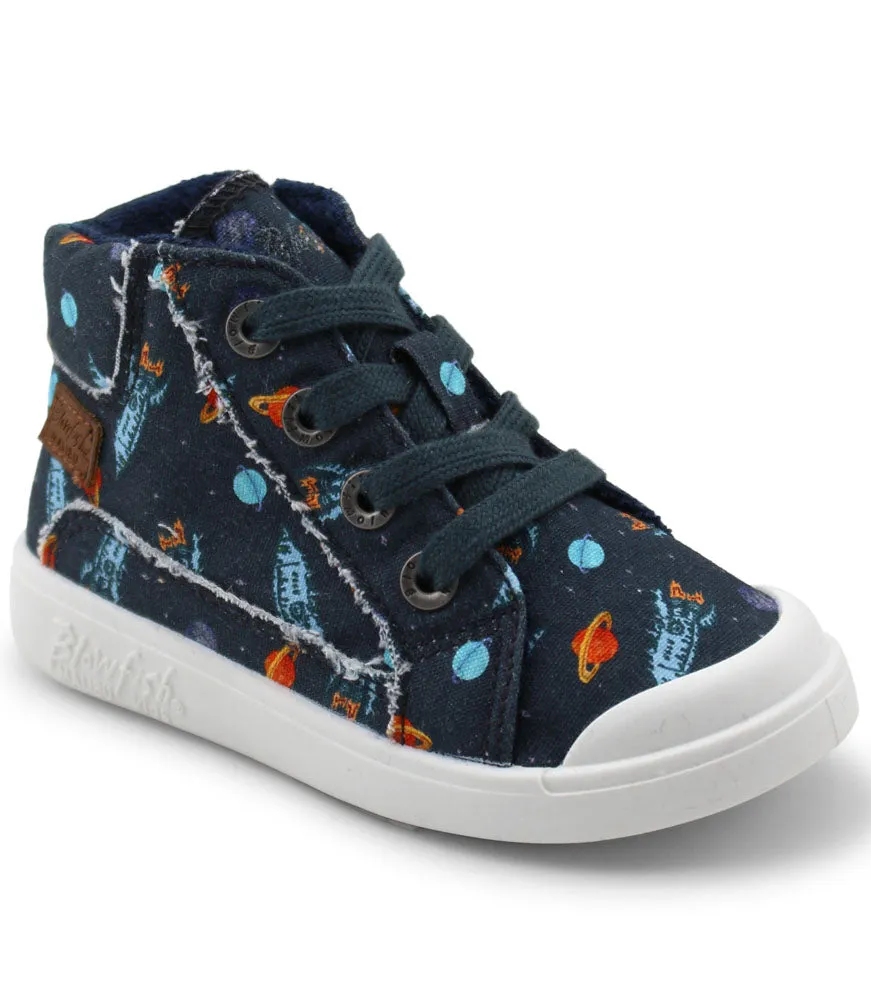 Vepper-TB in Black Rocket Power Canvas by Blowfish