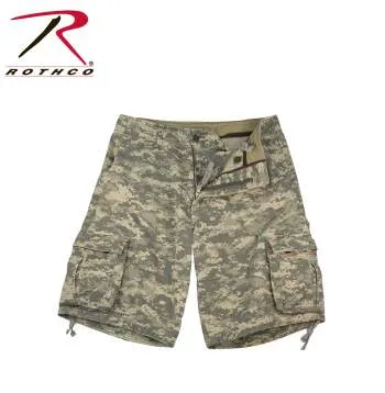 Vintage Style Camo Infantry Utility Shorts