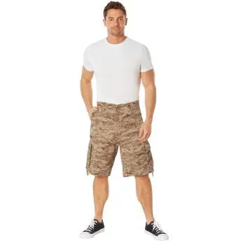 Vintage Style Camo Infantry Utility Shorts