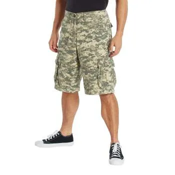 Vintage Style Camo Infantry Utility Shorts