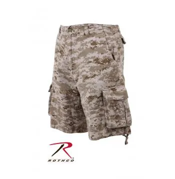 Vintage Style Camo Infantry Utility Shorts