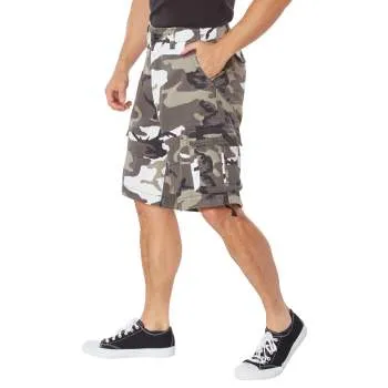 Vintage Style Camo Infantry Utility Shorts