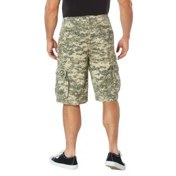 Vintage Style Camo Infantry Utility Shorts