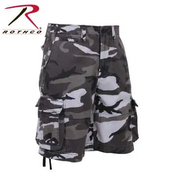 Vintage Style Camo Infantry Utility Shorts