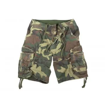 Vintage Style Camo Infantry Utility Shorts