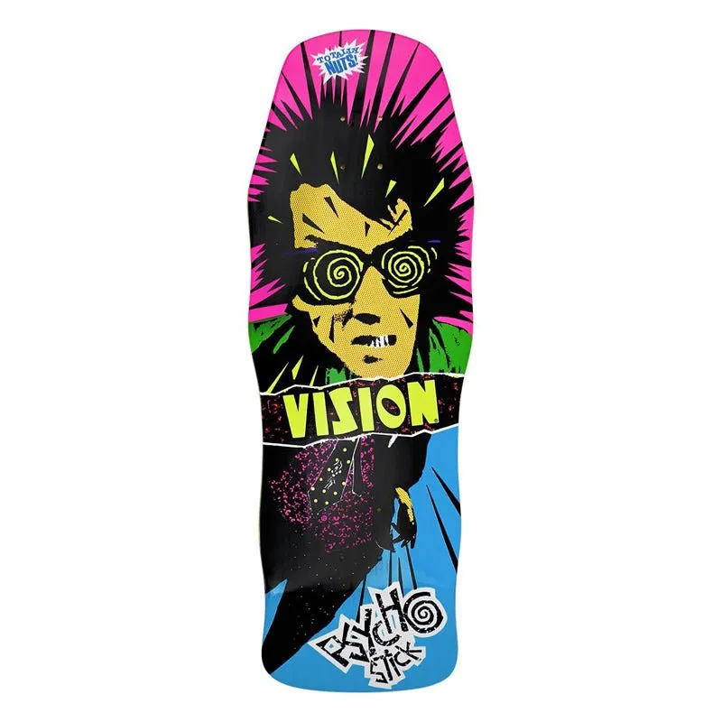 Vision 10" x 30" Original Psycho Stick (BLUE DIP) Skateboard Deck