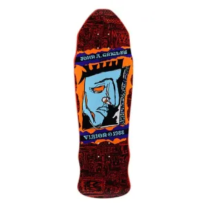 Vision 9.25"x29.5" Grigley 2 Mini Red Stain Skateboard Deck