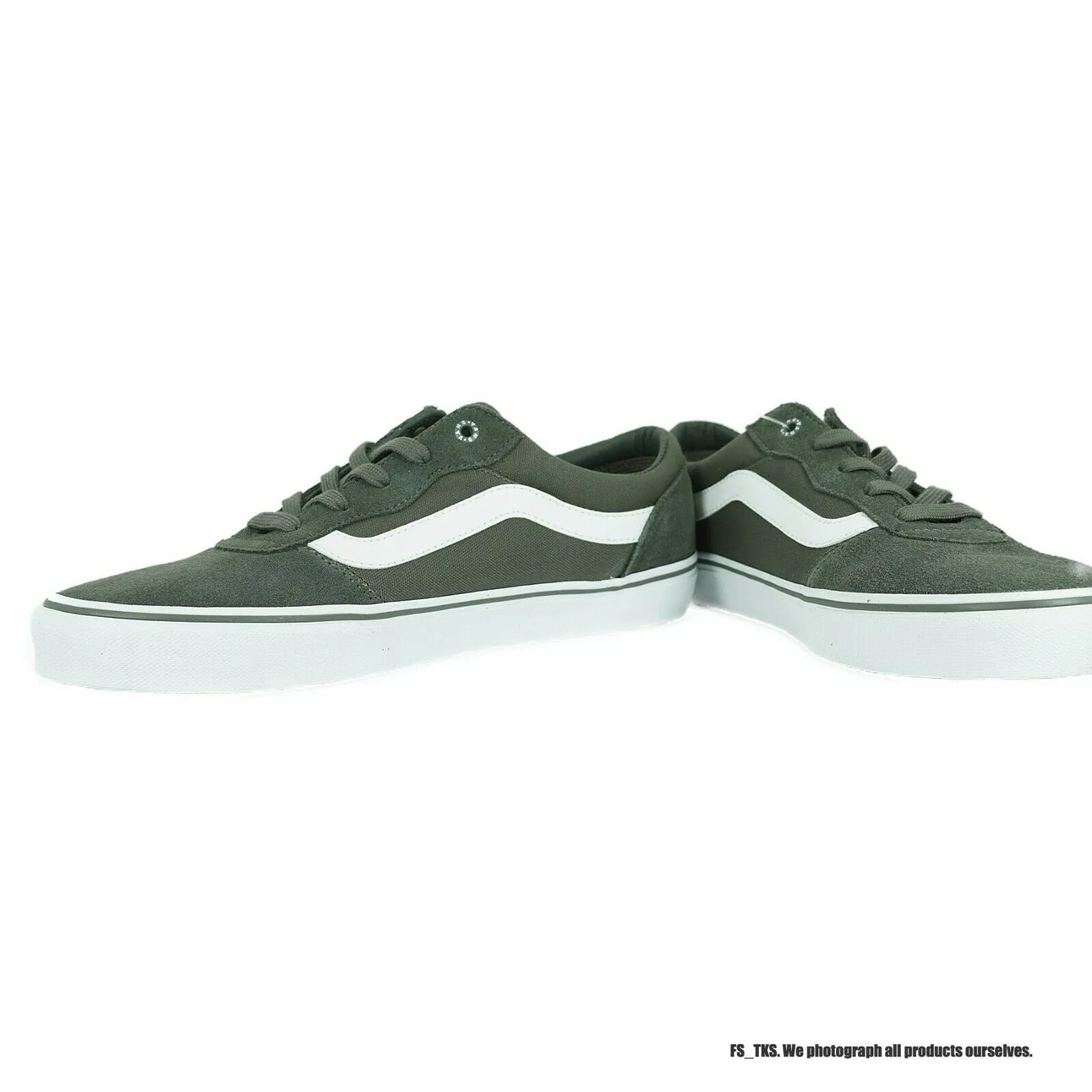 VN000ZUVFM5 VANS Milton Suede/Canvas (Charcoal) Men Sneakers Size 7.5