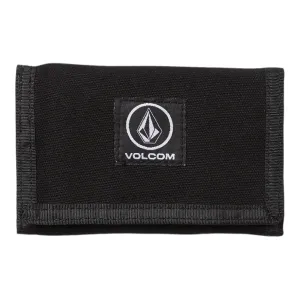 VOLCOM BOX STONE WALLET - BLACK