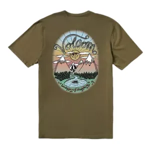 VOLCOM MATT ADAMS ARTIST TEE OLD MILL