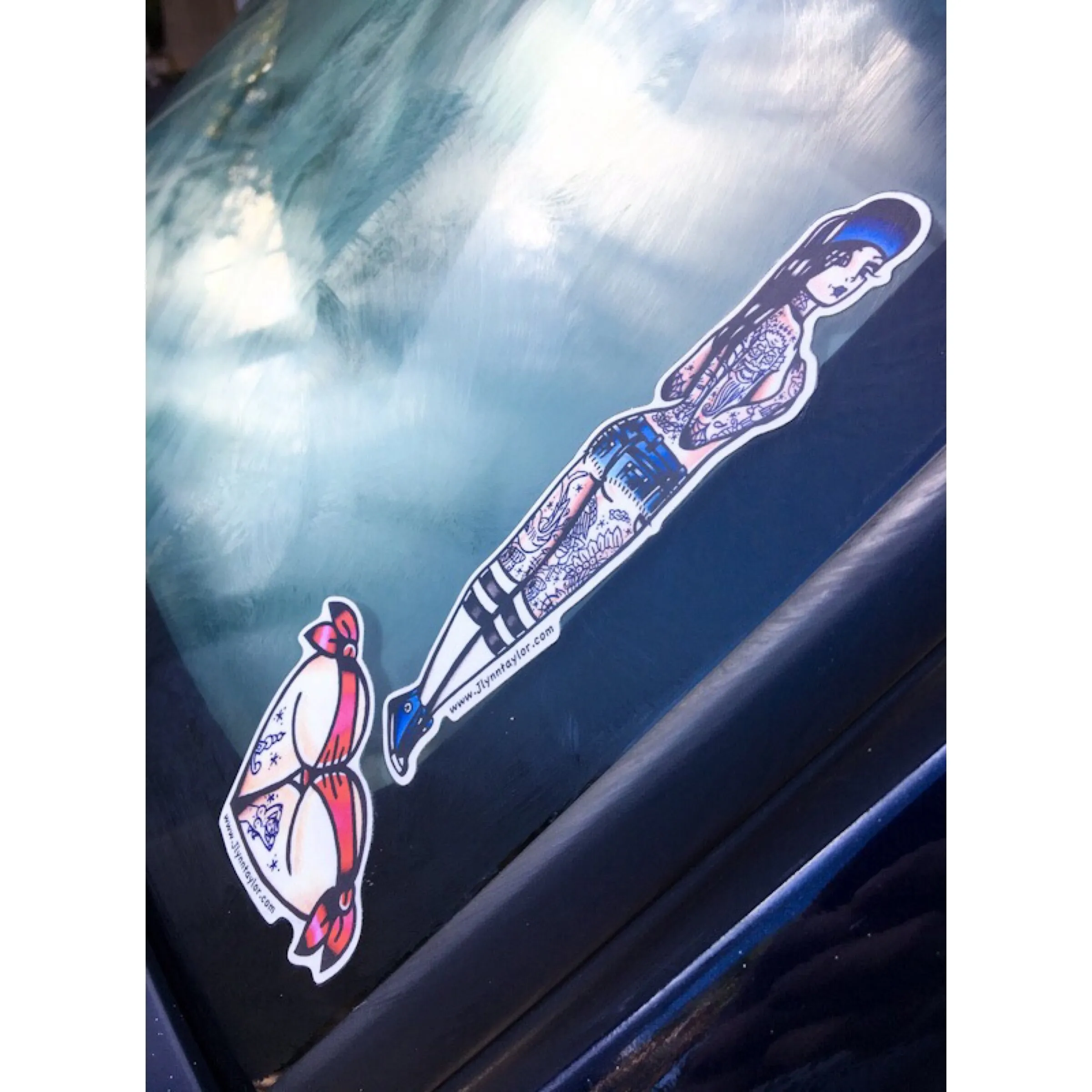 West Coast Pinup Sticker