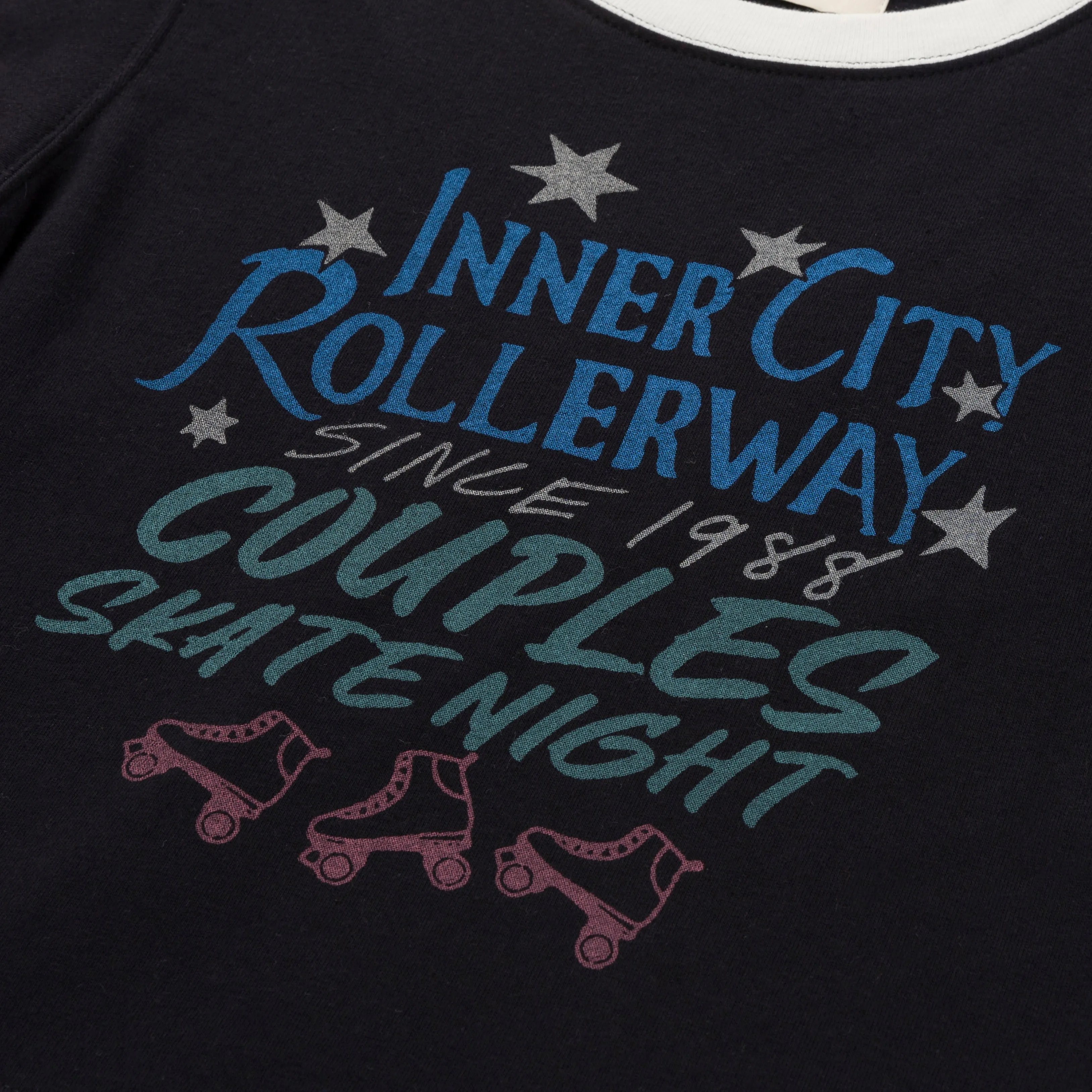 Womens Inner City Rollerway T-Shirt - Brown